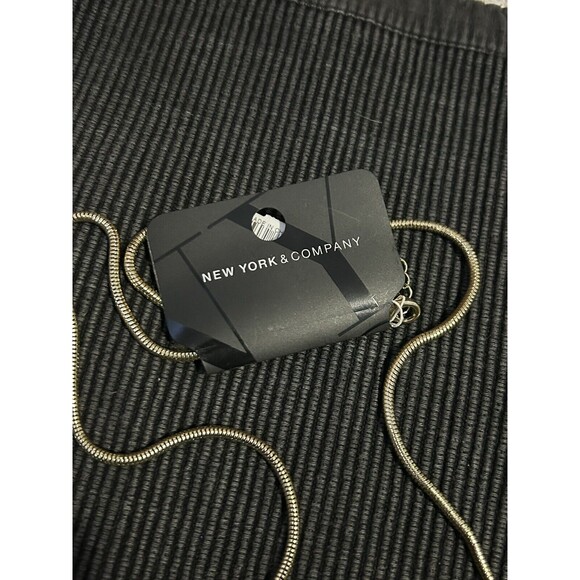 Ny‎ & Co Tassel Pendant 32” Gold Tone NWT - Picture 2 of 3